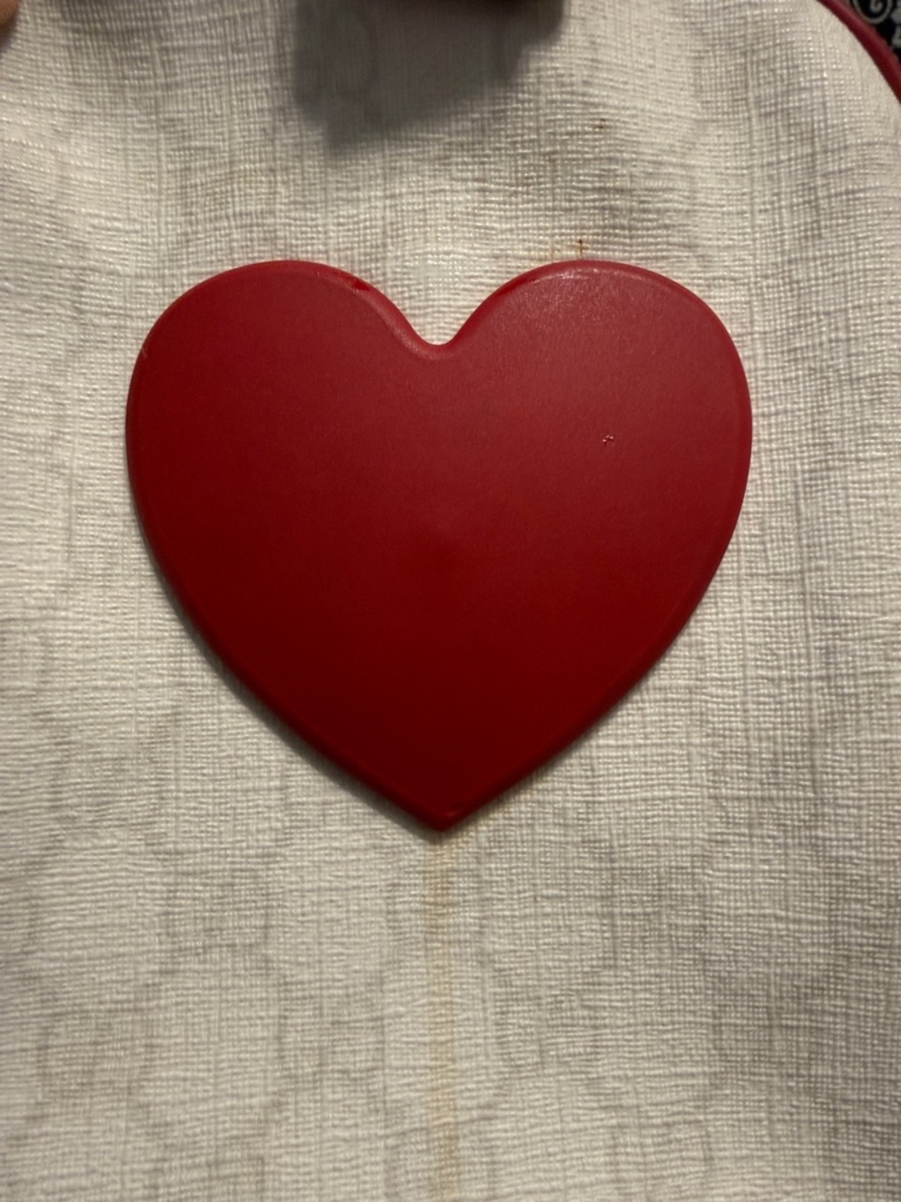 Authentic Gucci Boston Bag with Red and Black Heart Appliqués - Picture 6 of 11